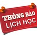 Thông báo lịch học LỚP MBA19A5.2  - Chuyên ngành: Quản trị kinh doanh