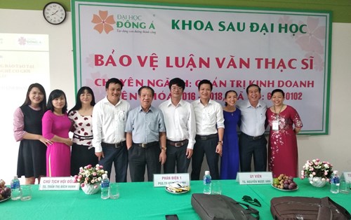 Chúc mừng các Học viên đã bảo vệ thành công Luận văn Thạc sĩ Đợt 2