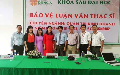 Học viên bảo vệ thành công luận văn Thạc sĩ đợt 3