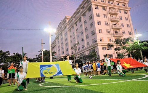 Lễ khai mạc giải bóng đá doanh nghiệp Dong A University Championship 2018