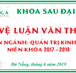 Khoa Sau đại học tổ chức hội đồng bảo vệ luận văn Thạc sĩ Quản trị kinh doanh niên khóa 2017 - 2019 